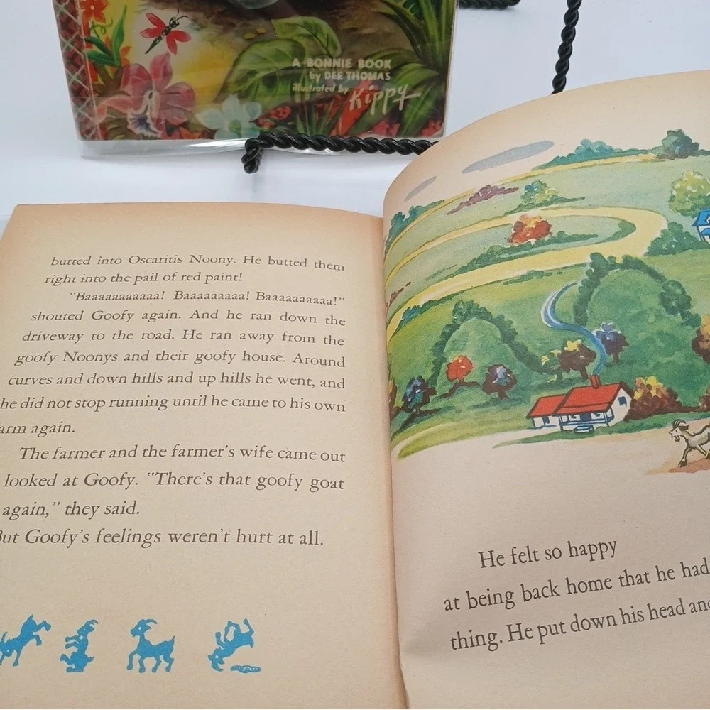 Bonnie Book Dee THOMAS The Littlest Elephant 1959 Dippy illustrated distressed